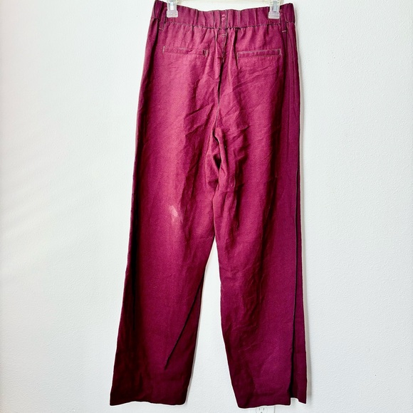 a new day Maroon Wide-Leg Pants— Size 4 - Picture 5 of 8